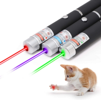 3 Packs 900Mile Laser Pointer Pen Green Blue Red Light Visible Beam
